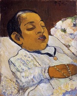 Поль Гоген Портрет Атити-1891